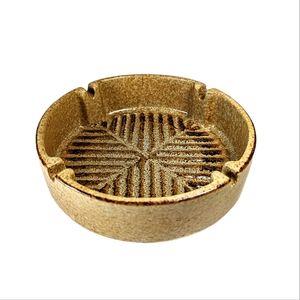 Pottery Craft Retro Vintage 70s Ashtray Bowl